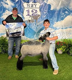 Reserve Champion Market Lamb
Champion Natural
Highway 12 Jackpot